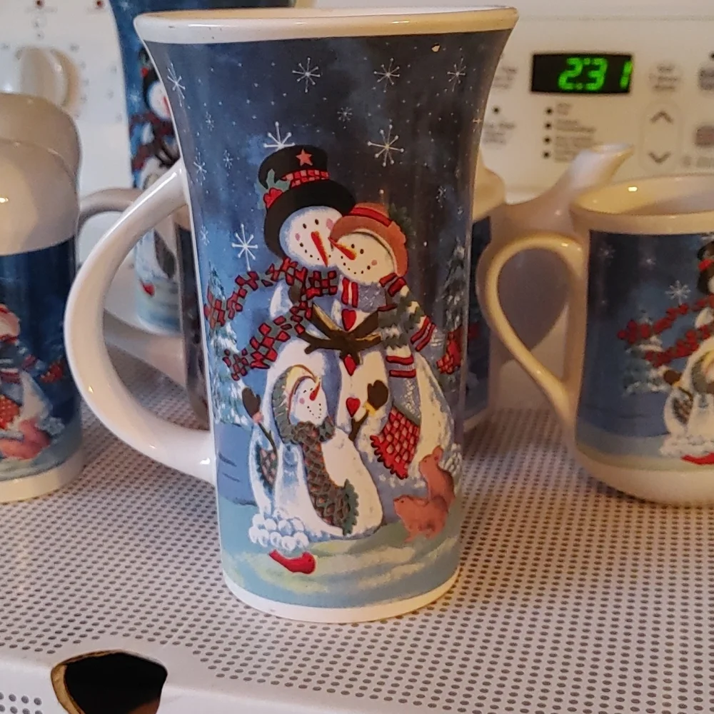 Winter tea set - Picture 4 of 7